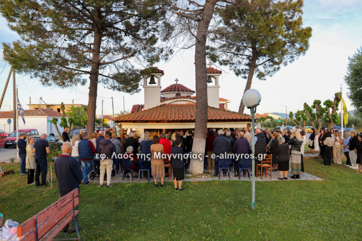 Πλήθος πιστών στον εορτασμό του Αγίου Εφραίμ στην Ευξεινούπολη