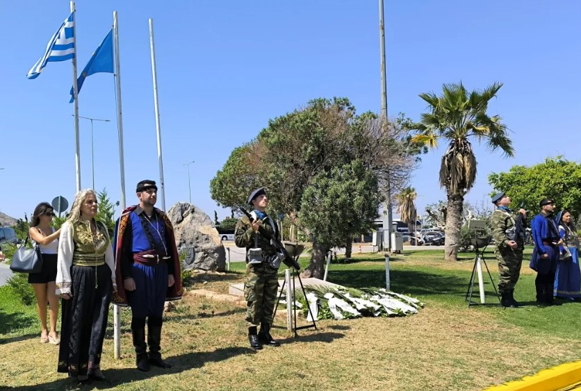 Τιμήθηκε η μνήμη των Αντιστασιακών στο μεγάλο σαμποτάζ του Ιουνίου 1942