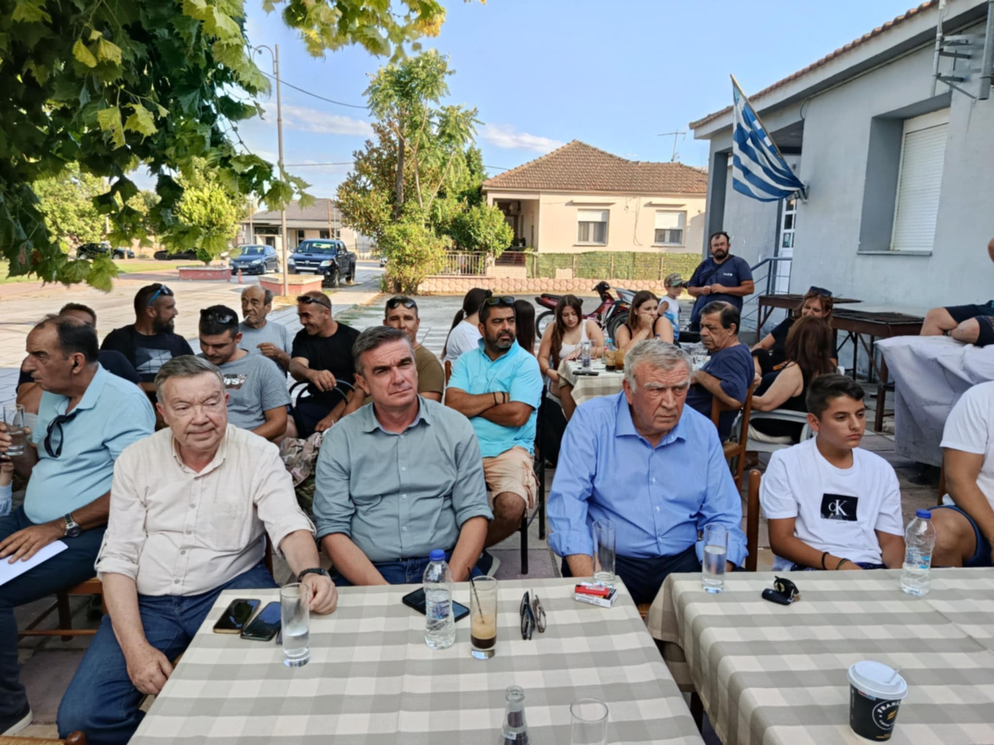 Ο Αντιπεριφερειάρχης Πρωτογενούς Τομέα κ. Τσέτσιλας στην κινητοποίηση του Ελευθερίου