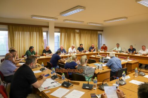 Τεχνικό πρόγραμμα και προϋπολογισμός σήμερα Δευτέρα στη συνεδρίαση Δημοτικού Συμβουλίου Ρήγα Φεραίου