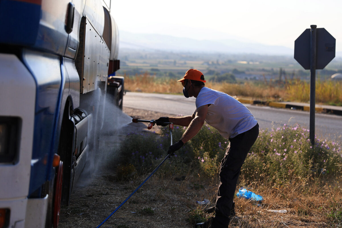 Τα τέσσερα σημεία απολύμνασης οχημάτων για τον περιορισμό της ευλογιάς