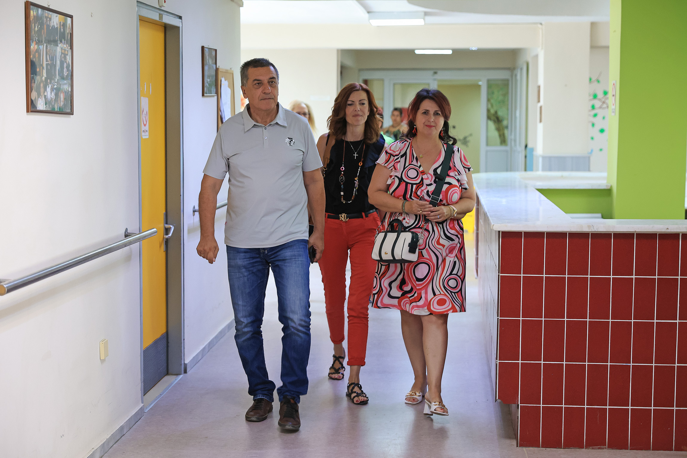 Στις δομές του Κέντρου «Αριστεύς» ο Περιφερειάρχης Θεσσαλίας Δημήτρης Κουρέτας