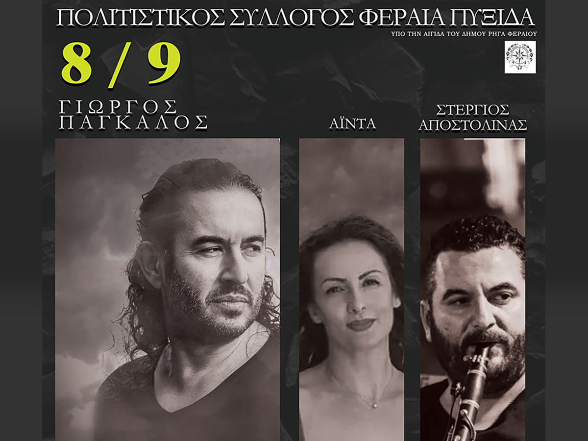 Μουσική βραδιά με τον Γιώργο Πάγκαλο στο Βελεστίνο