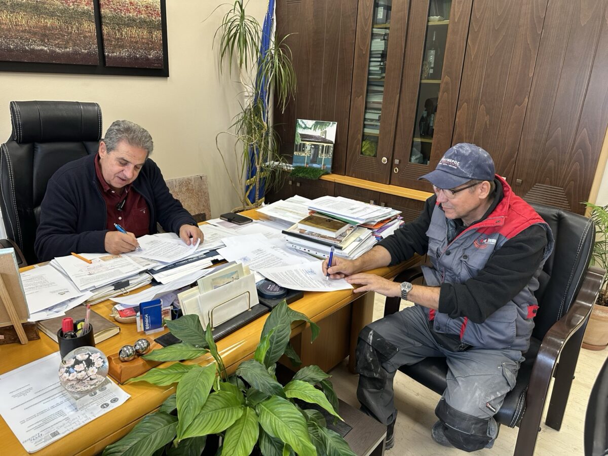 Νέο μεγάλο έργο αποκατάστασης του οδικού δικτύου των Φαρσάλων