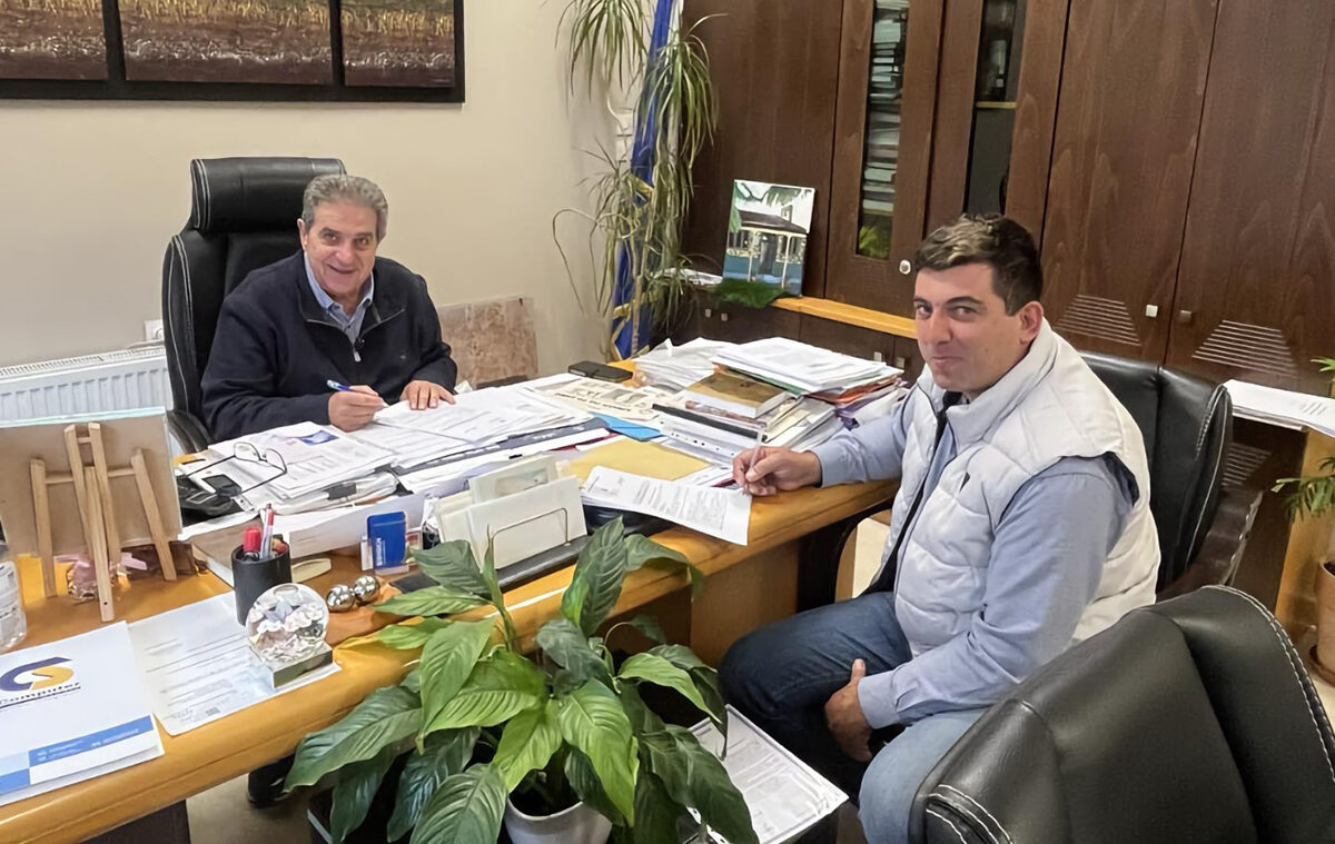 Υπεγράφη η σύμβαση για το αντιπλημμυρικό έργο στην Κοινότητα Σταυρού του Δήμου Φαρσάλων