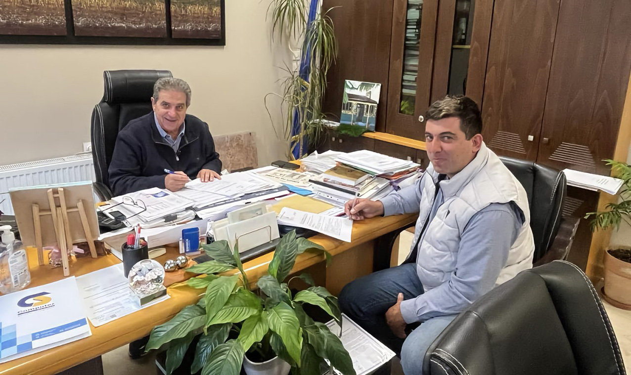 Υπεγράφη η σύμβαση για το αντιπλημμυρικό έργο στην Κοινότητα Σταυρού του Δήμου Φαρσάλων