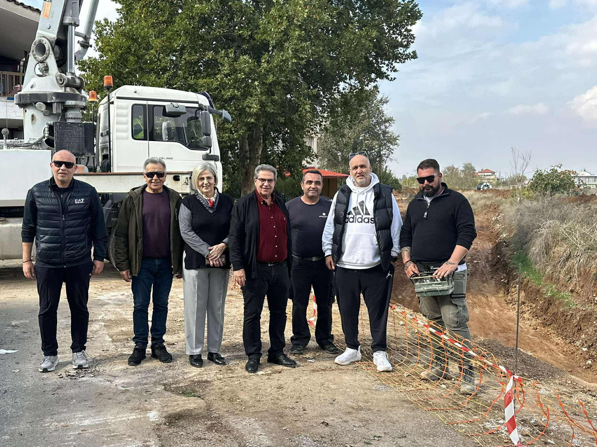 Σε εξέλιξη το μεγάλο αντιπλημμυρικό έργο στα Φάρσαλα – Αυτοψία του Δημάρχου Μάκη Εσκίογλου