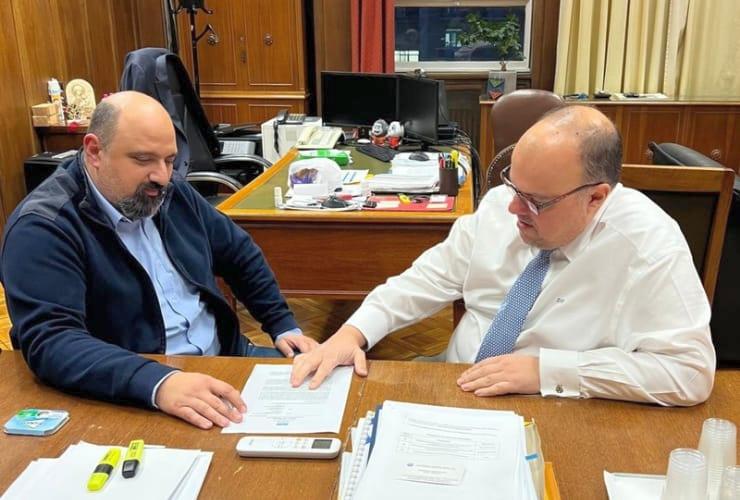 Χρ. Τριαντόπουλος: Αναγκαία η αντιπλημμυρική θωράκιση του Επιχειρηματικού Πάρκου Βελεστίνου