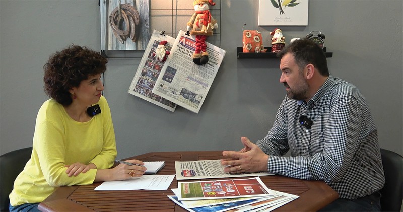 Συνέντευξη με τον εντεταλμένο Σύμβουλο Απόστολο Παπατόλια για τις εργασίες στα 17 κοιμητήρια του Δήμου Ρήγα Φεραίου