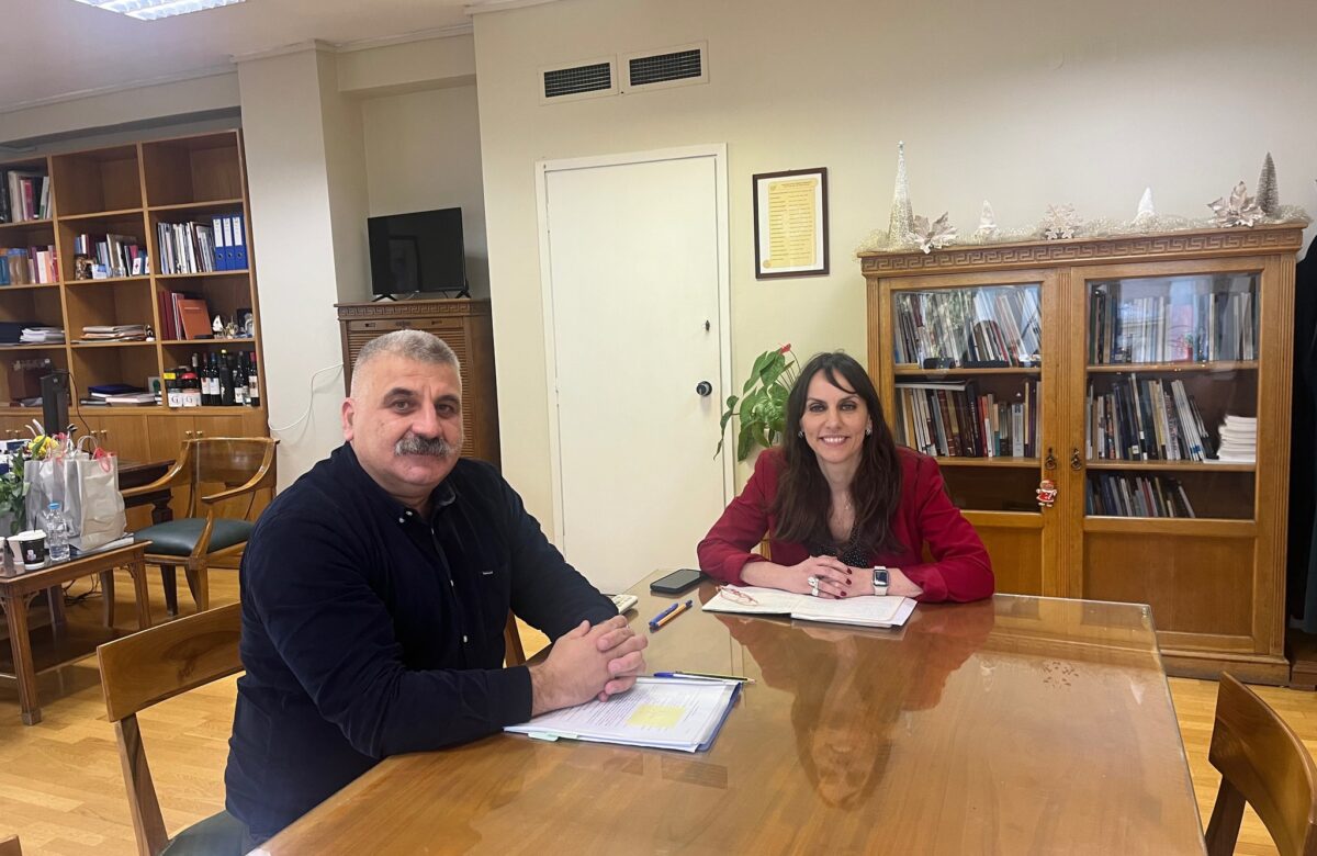 Συνάντηση εργασίας Δημάρχου Νοτίου Πηλίου – Υφυπουργού Εσωτερικών