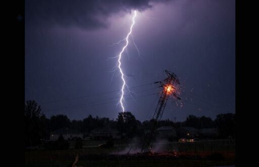 Αλεπάλληλες διακοπές ρεύματος στο Βελεστίνο από τους κεραυνούς – Η πορεία των εργασιών αποκατάστασης – Ζημιές στο Βένετο