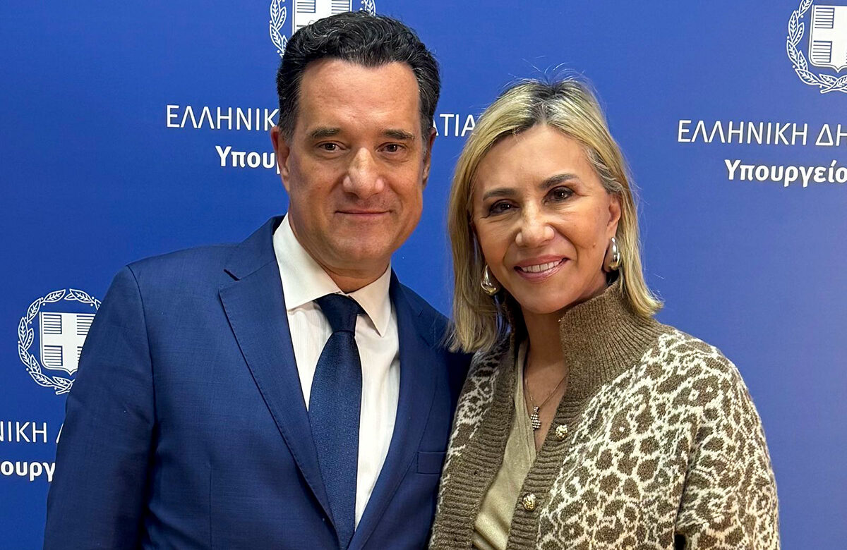 Η Ζ. Μακρή με τον Α. Γεωργιάδη για θέματα αρμοδιότητάς του