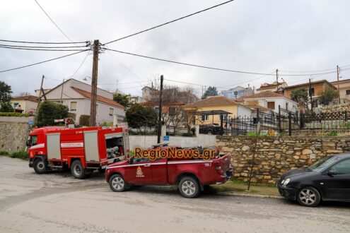 Κινητοποίηση της Πυροσβεστικής για φωτιά σε καμινάδα στο Βελεστίνο