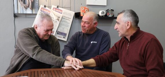 Καρασμάνογλου, Τρίγκας, Μπίλης παίρνουν την σκυτάλη στις συνεντεύξεις για τα 100 χρόνια του Ρήγα