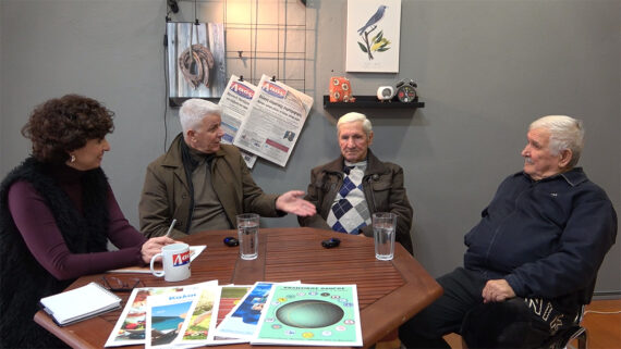 Δεύτερο μέρος της ιστορικής αναδρομής του Ρήγα με Τσεκούρα, Μπακάλη και Καλόγηρο