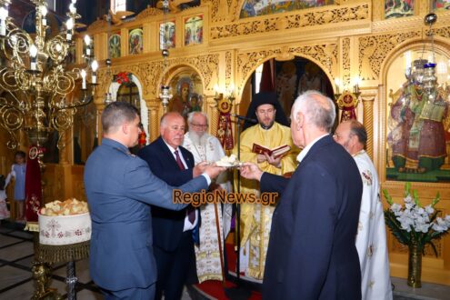 Θεία Λειτουργία και κουρμπάνι στις θρησκευτικές εκδηλώσεις των πολιούχων Αγίων Κωνσταντίνου και Ελένης