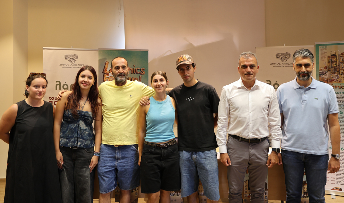 Η Λάρισα διεθνές κέντρο της 9ης Τέχνης – Θ. Μαμάκος: «Τα κόμικς και η εικονογράφηση δεν έχουν ηλικία»