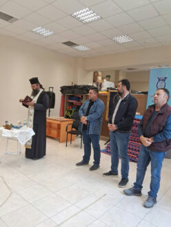 Αγιασμός για τη νέα χορευτική χρονιά του “Ηταύρου” Καναλίων